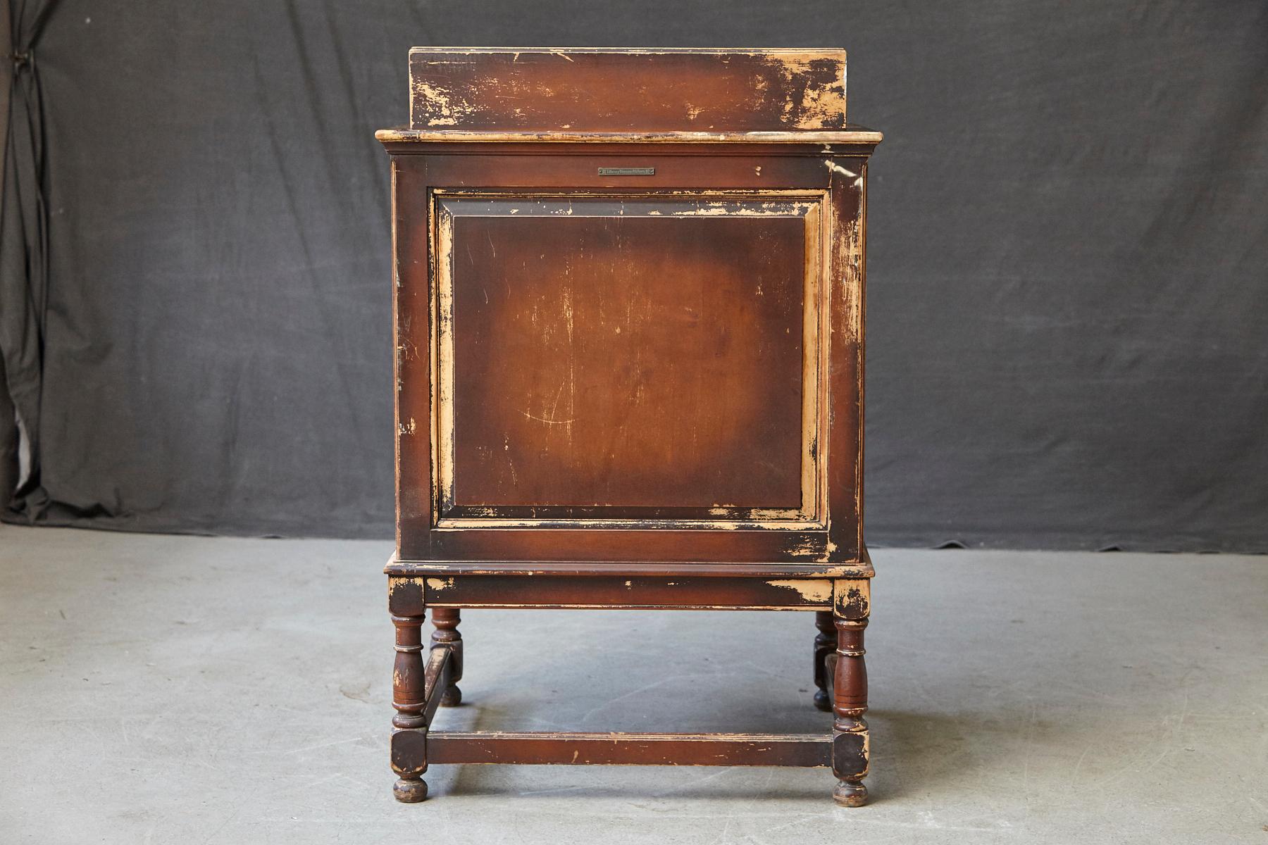 Early 20th Century Oak Slant Top Stand Up Desk by Library Bureau Makers 3