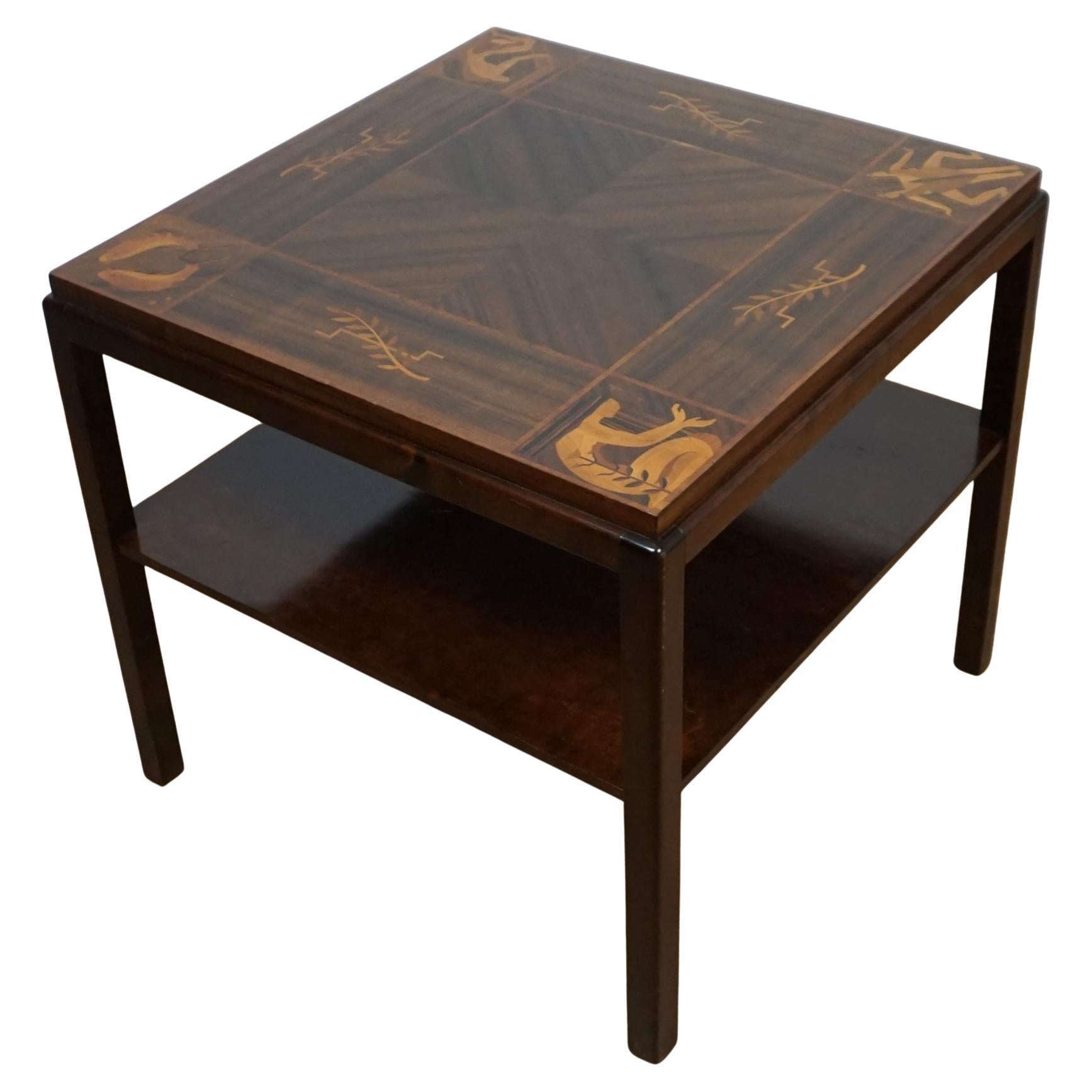 Early 20th Century Occasional Table by Mjölby im Angebot