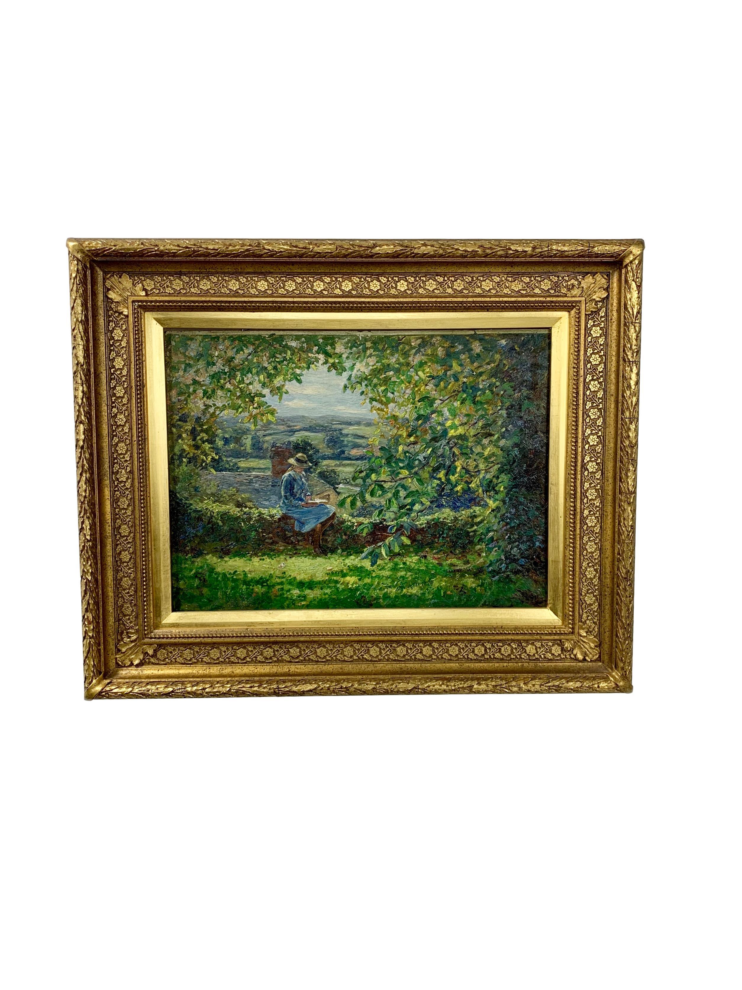 Oil on Board, Early 20th century in the Impressionist manner signed 