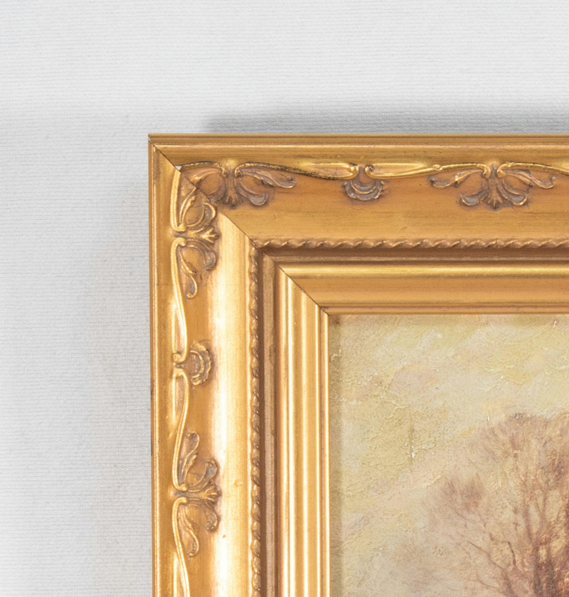 XX secolo Olio su tavola dei primi del Novecento  