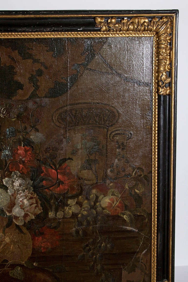 Early 20th Century Oil on Canvas in Manner of Pierre Nicolas Huilliot