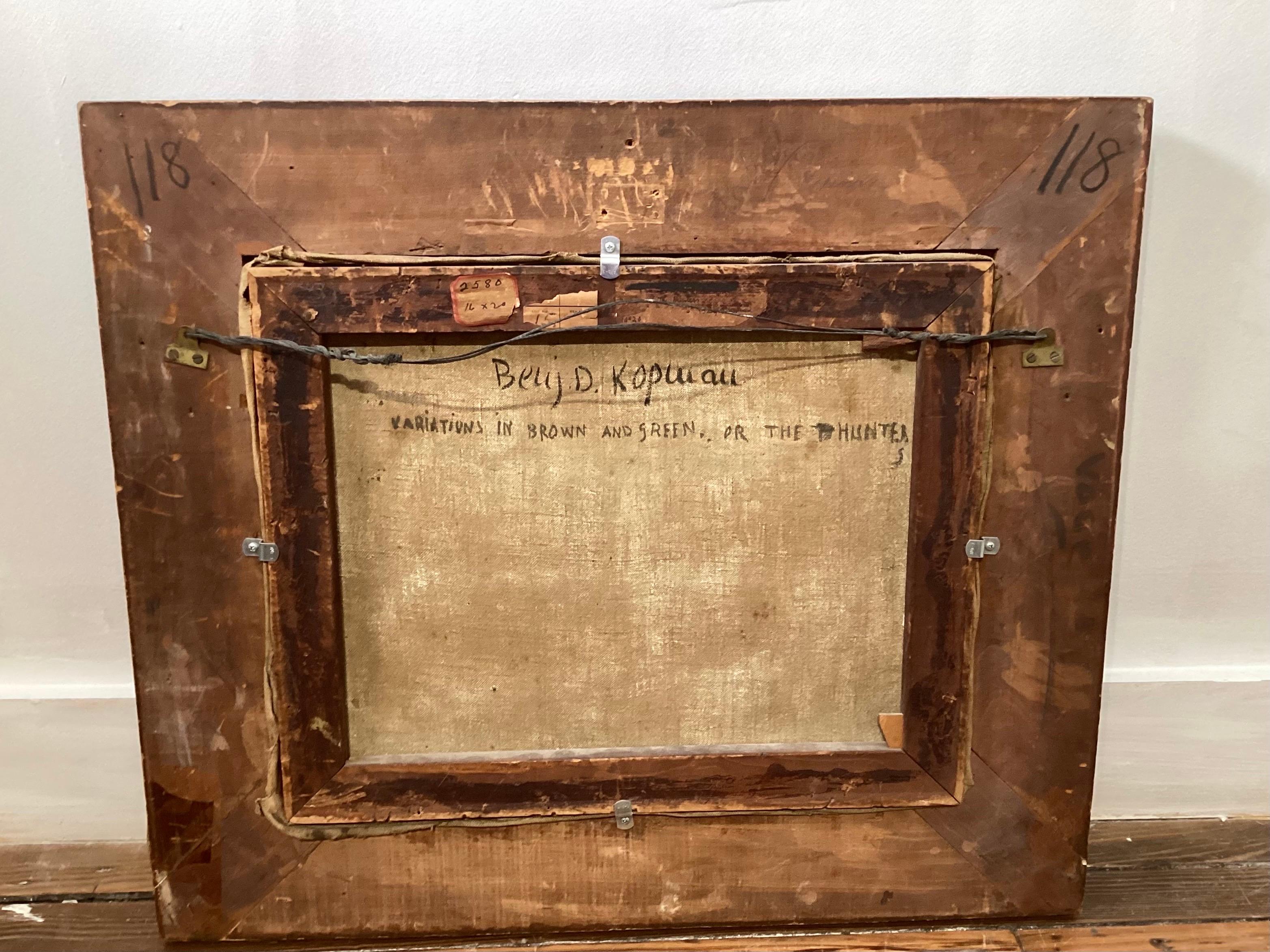 Early 20th Century Oil on Canvass 