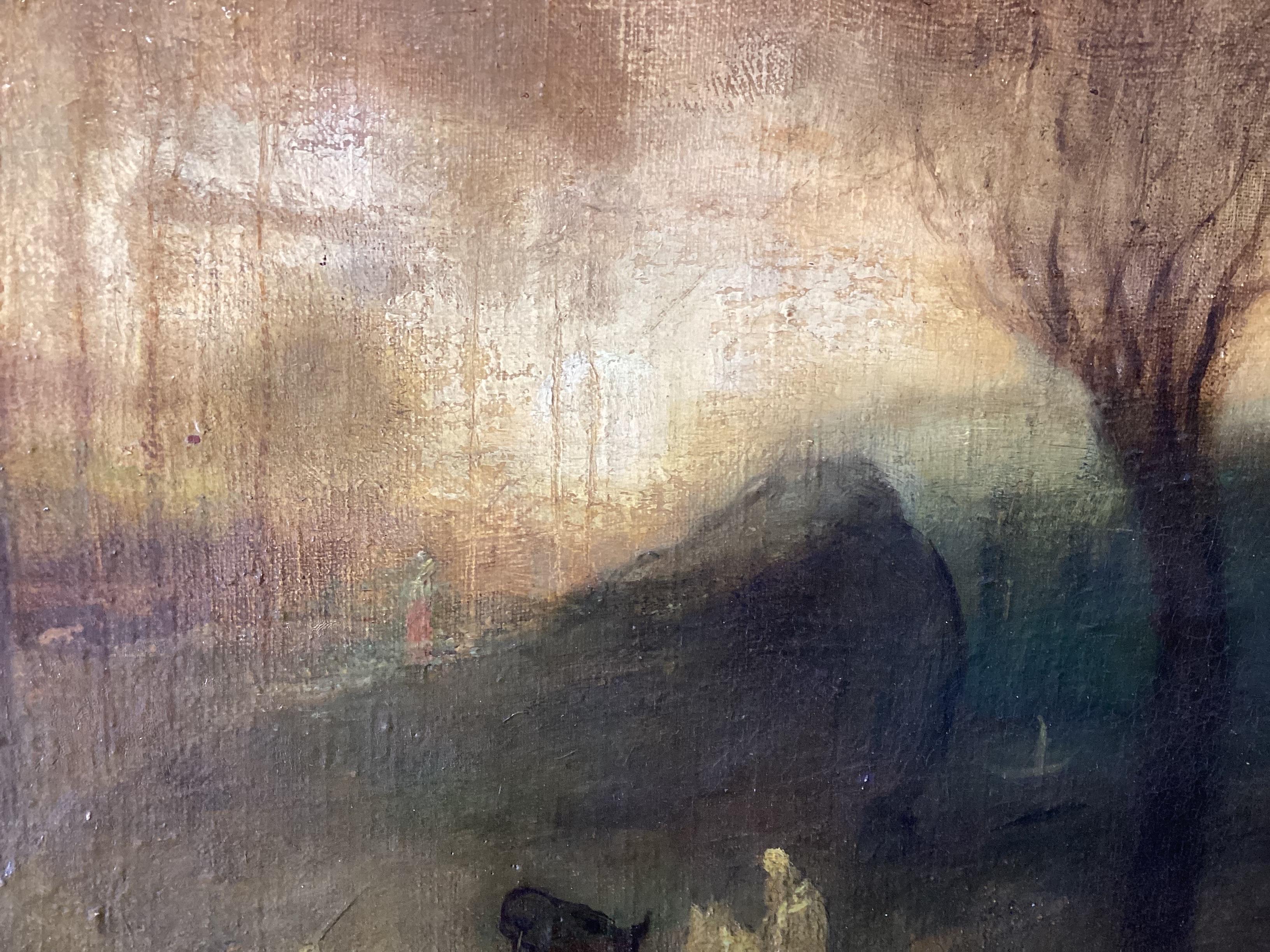 Early 20th Century Oil on Canvass 