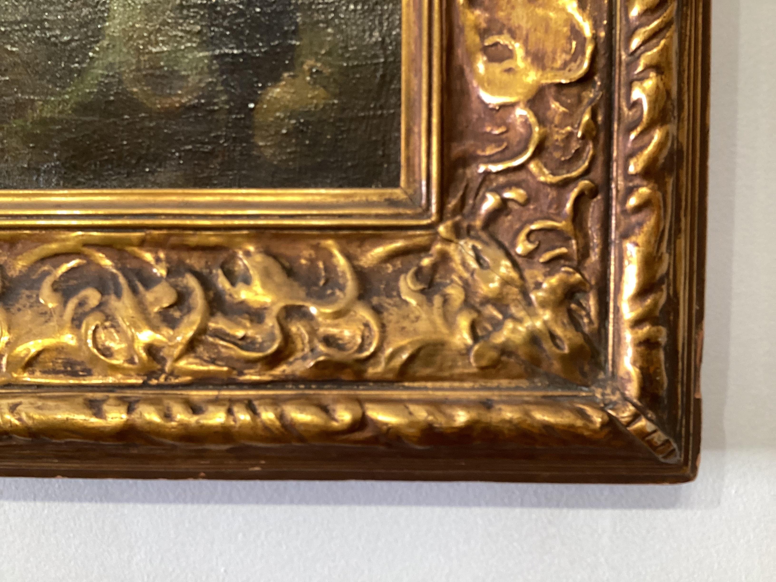 Early 20th Century Oil on Canvass 