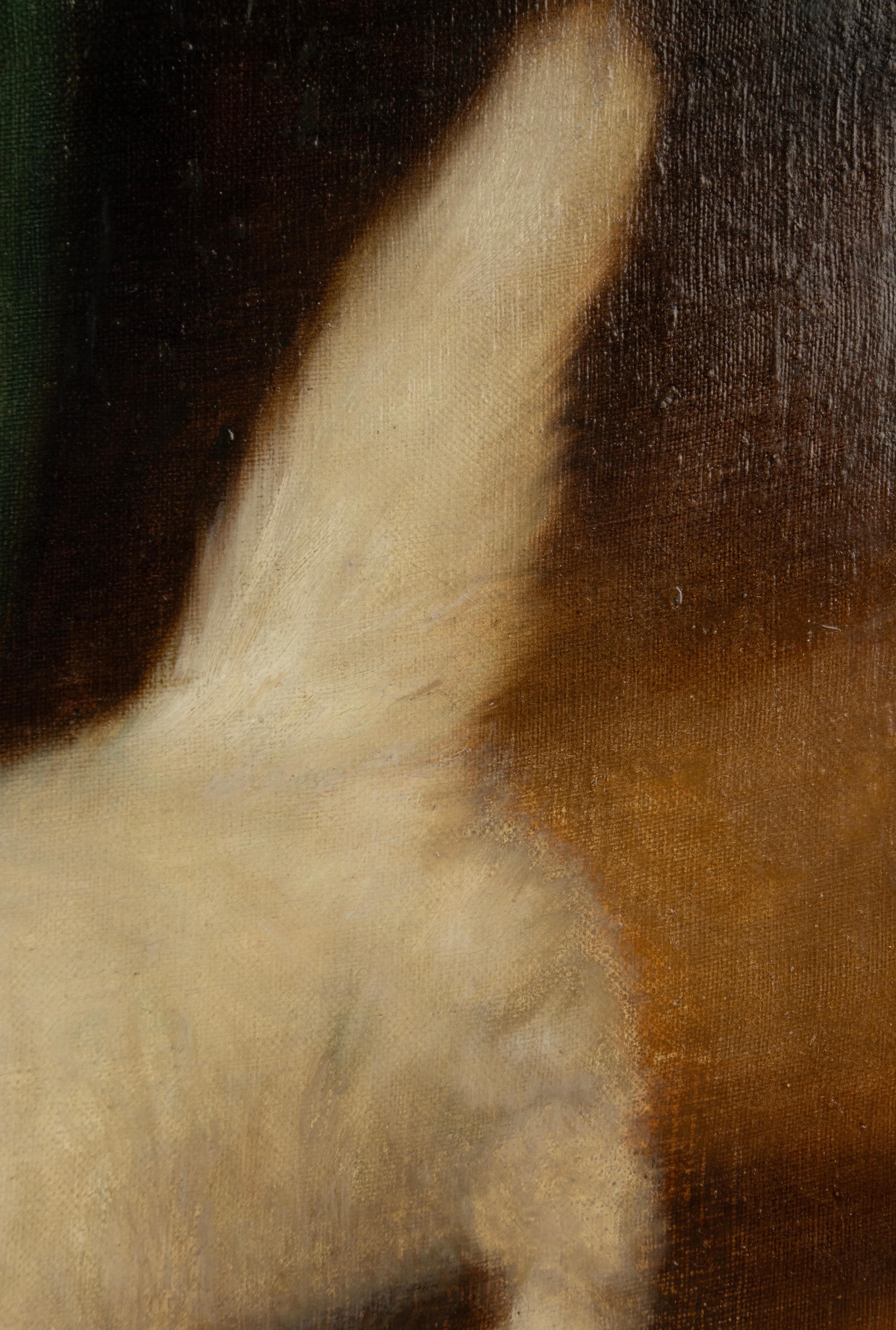Early 20th Century Oil Painting - Angora Cats Playing - Arthur Heyer 2