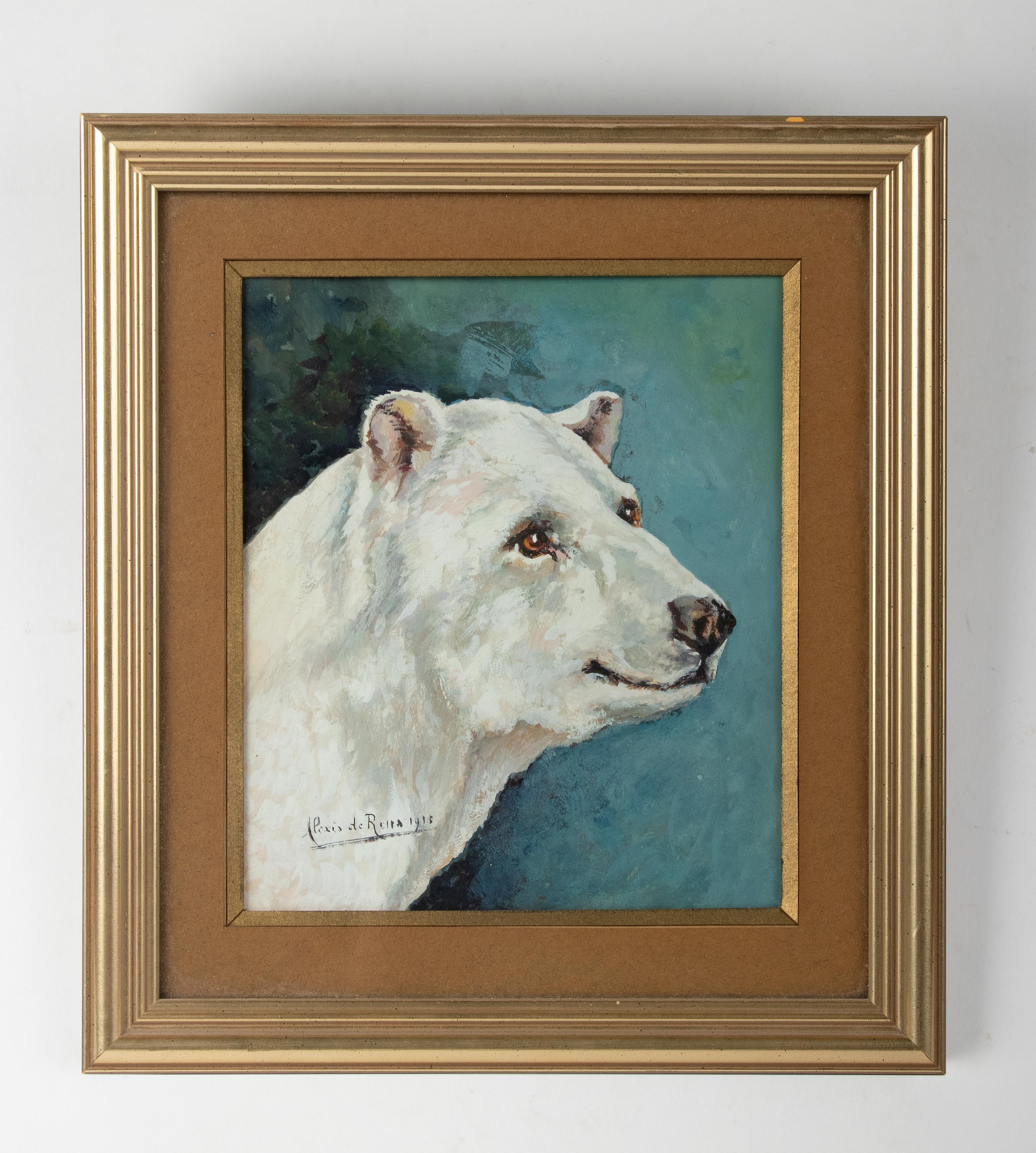 ours polaire peinture