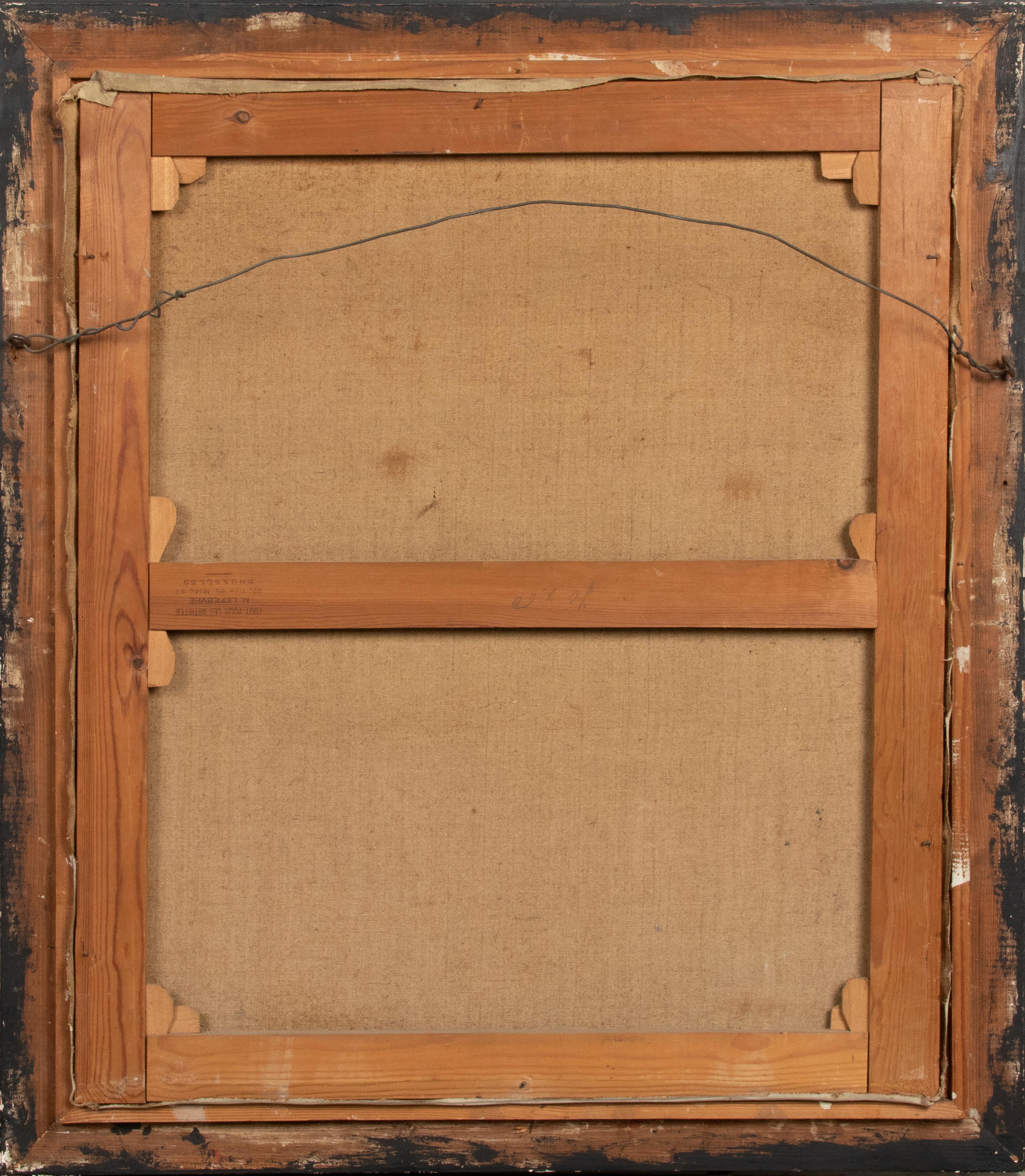 Pittura a olio su tela dei primi del Novecento, stile di vita floreale, firmata in vendita 8
