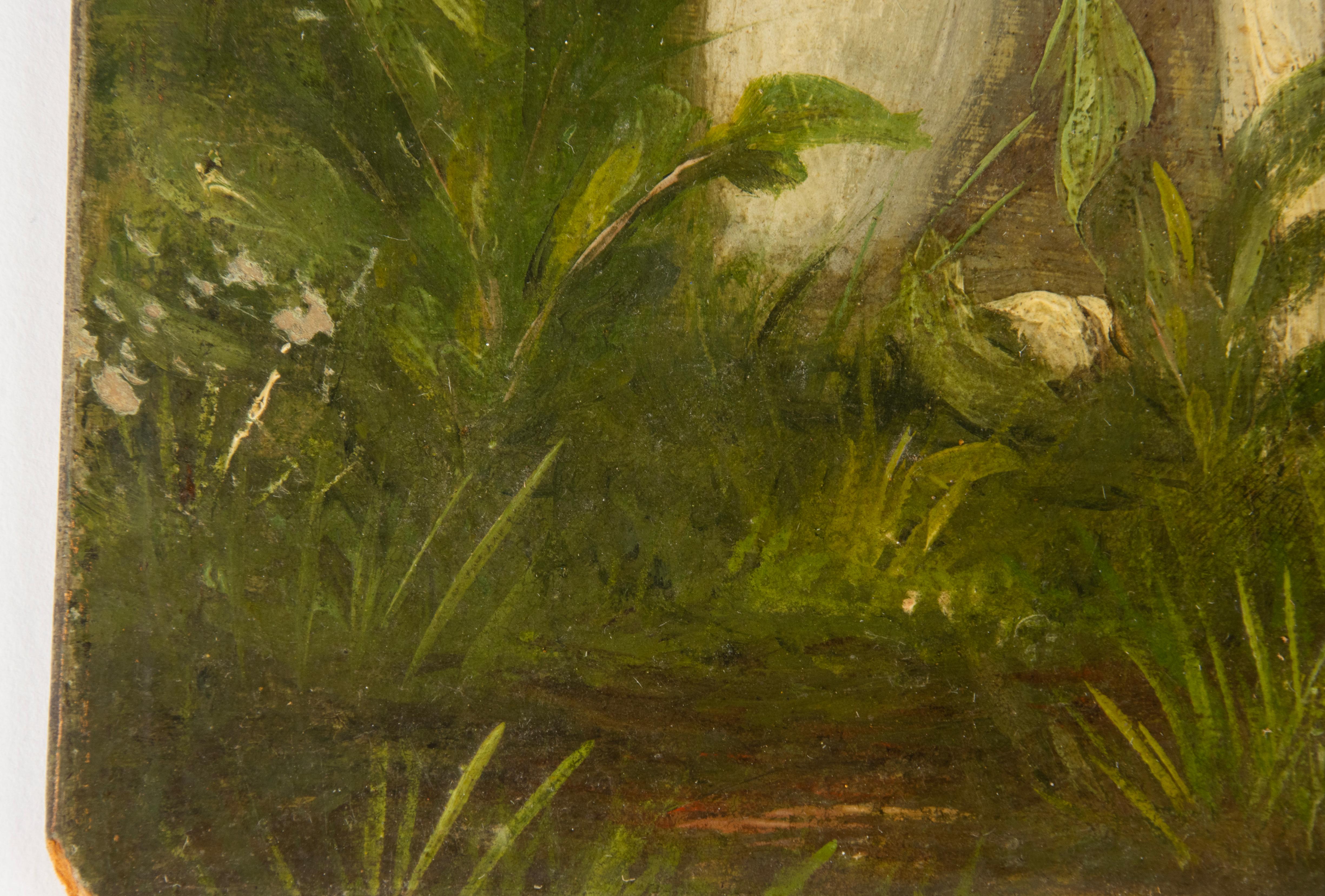 Early 20th Century Oil Painting - Portrait of a Dog 3