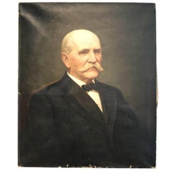 Early 20th Century Oil Portrait of California Lawyer, circa 1904
