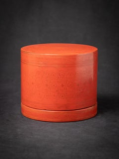 Early 20th century Old Burmese lacquerware betelnut box from Burma