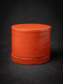 Early 20th century Old Burmese lacquerware betelnut box from Burma