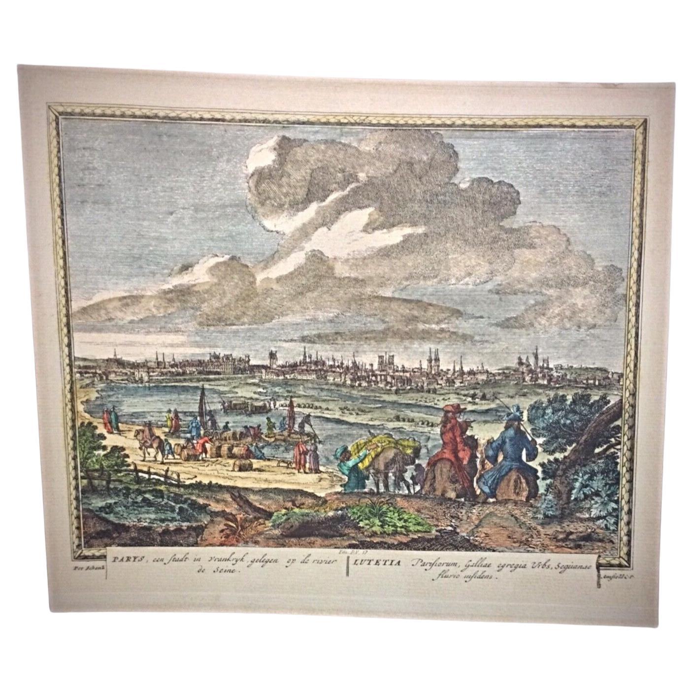 Early 20th Century or Earlier Lithograph/Engraving by P. Schenk - 2Y311