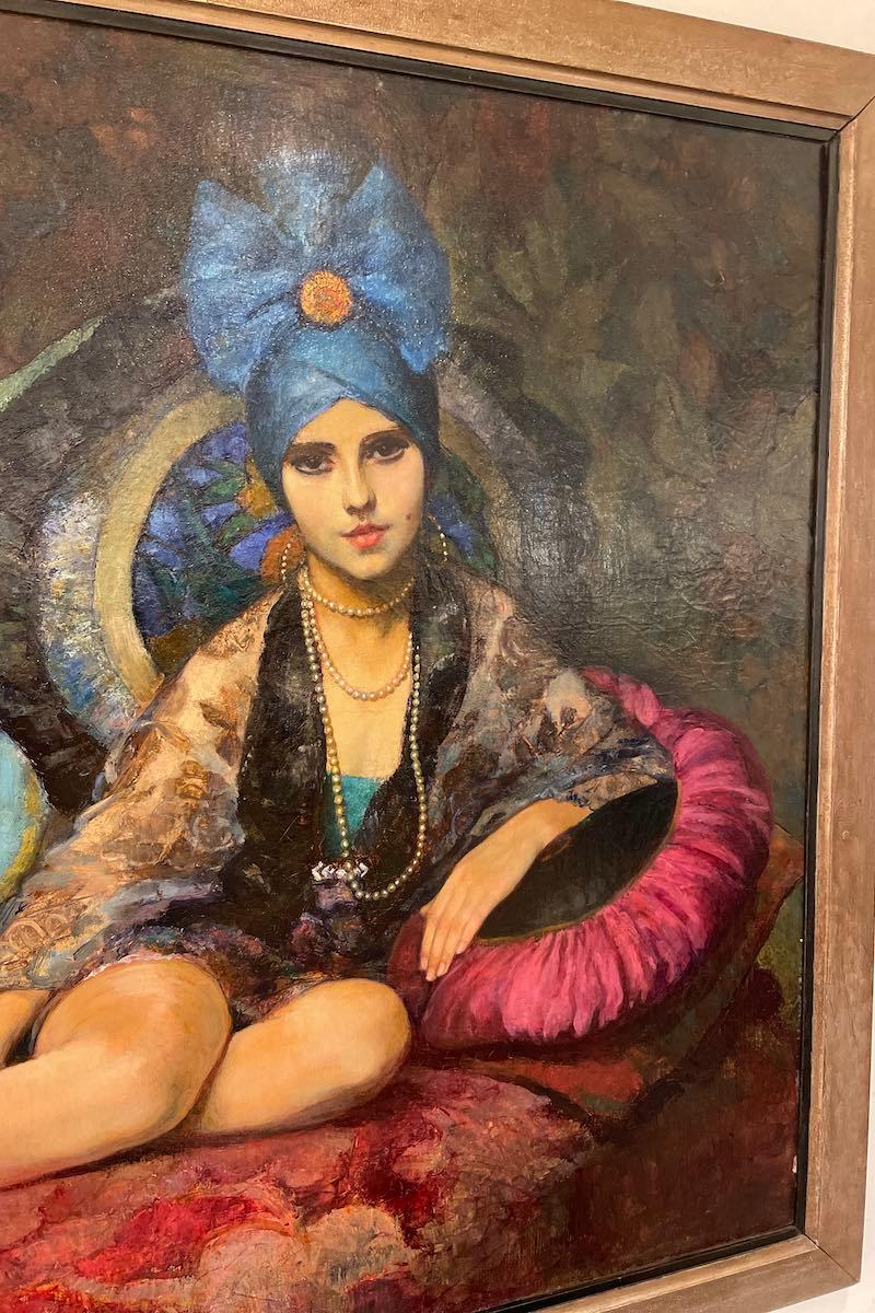 Early 20th Century Orientalist Painting For Sale 3