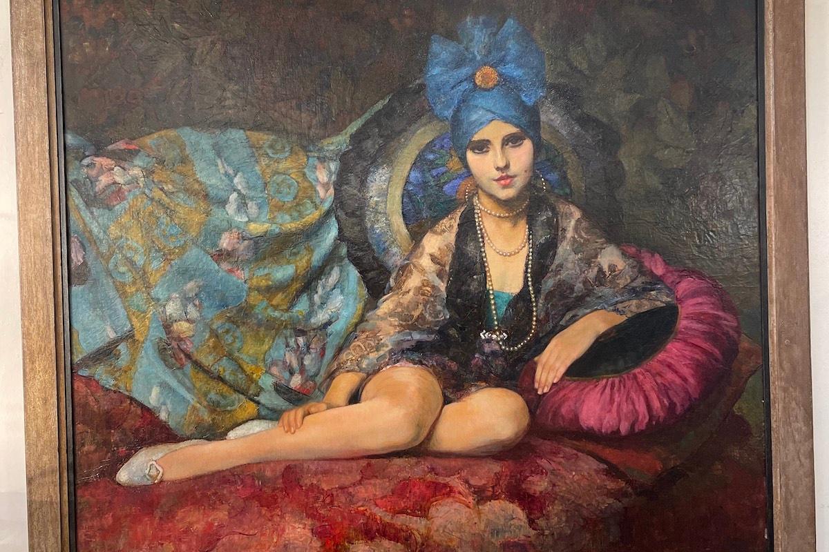 Early 20th Century Orientalist Painting For Sale 4