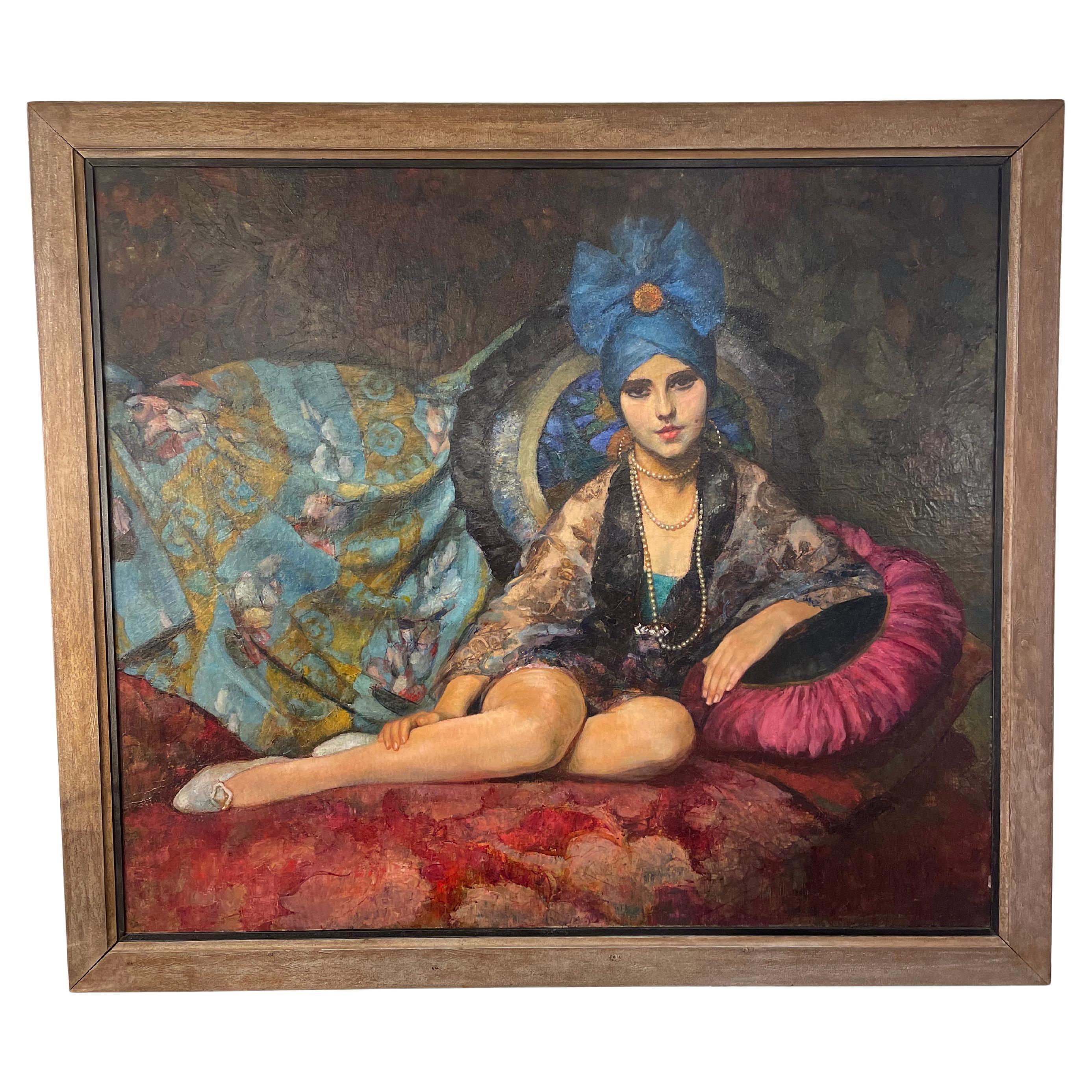 Early 20th Century Orientalist Painting