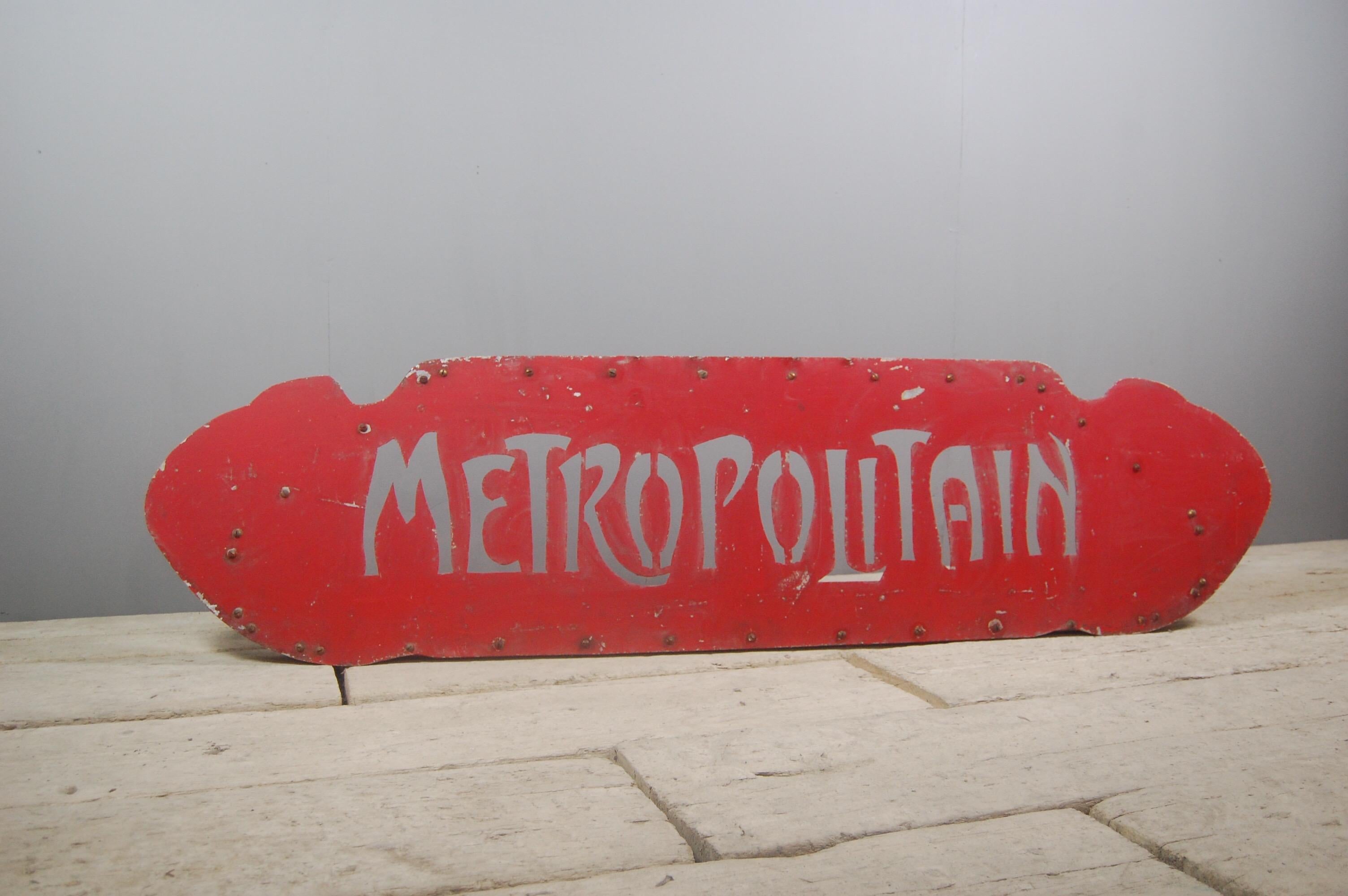 paris metro signs for sale