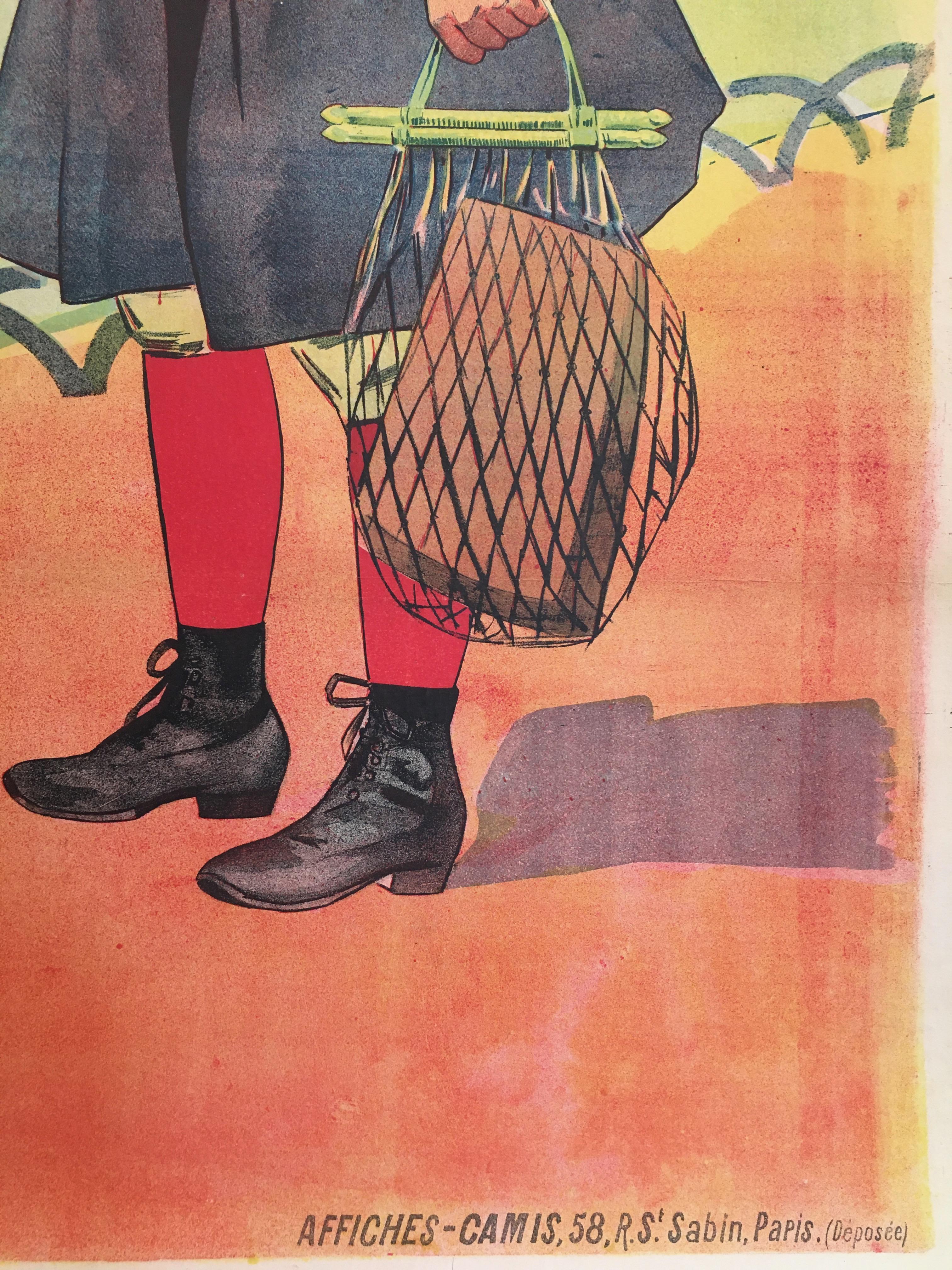 Französisches Original-Vintage-Poster von Firmin Bouisset, frühes 20. Jahrhundert (Papier) im Angebot