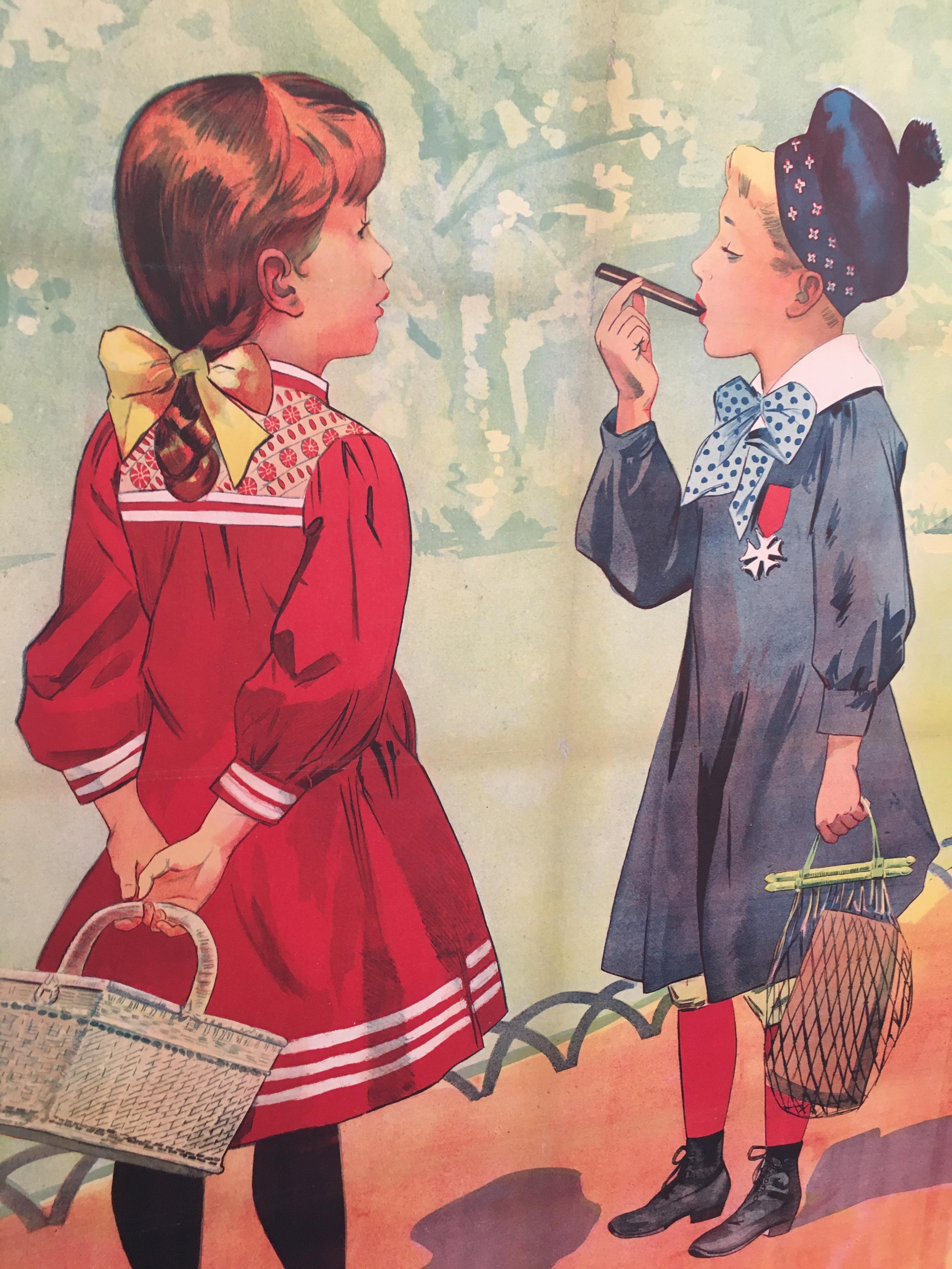 Französisches Original-Vintage-Poster von Firmin Bouisset, frühes 20. Jahrhundert im Angebot 1