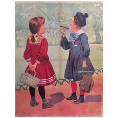 Early 20th Century Original Vintage French Poster by Firmin Bouisset