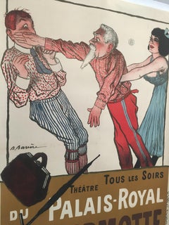 Early 20th Century Original Vintage French Poster, 'La Marmotte', 1904