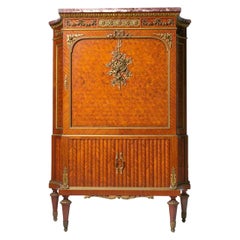 Used Early 20th Century Ormolu Mounted Bahut Chest Cabinet by François Linke