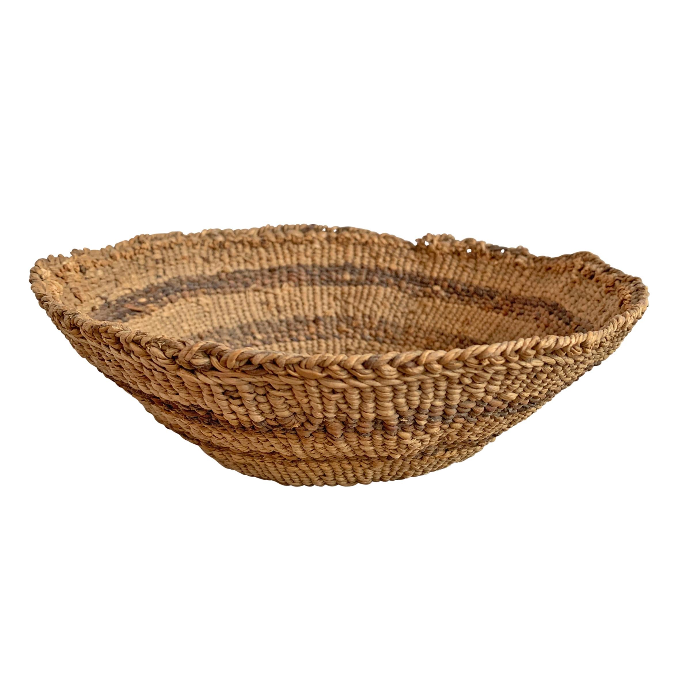 Early 20th Century Pacific NW Native American Basket In Good Condition In Chicago, IL