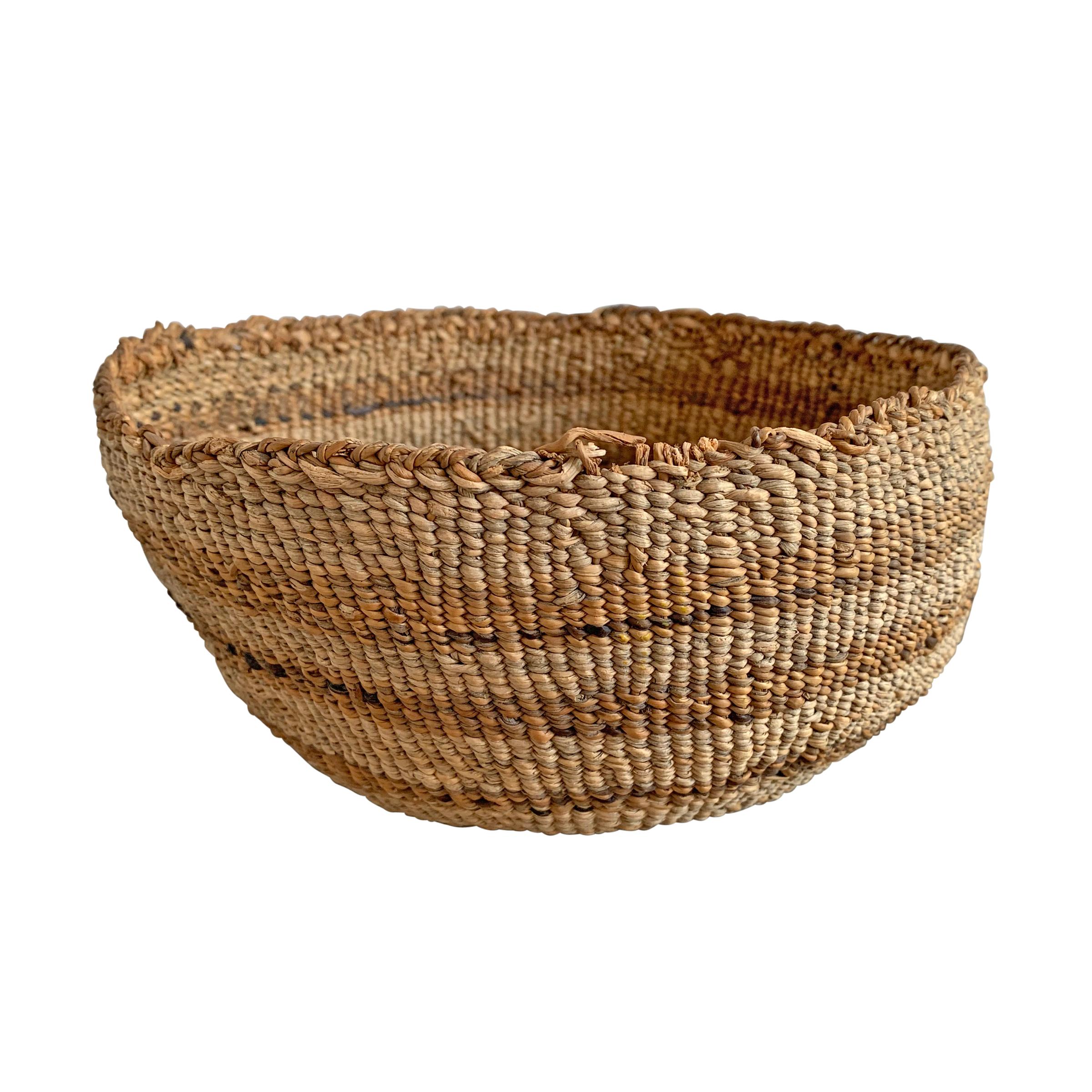 Early 20th Century Pacific NW Native American Basket In Good Condition In Chicago, IL