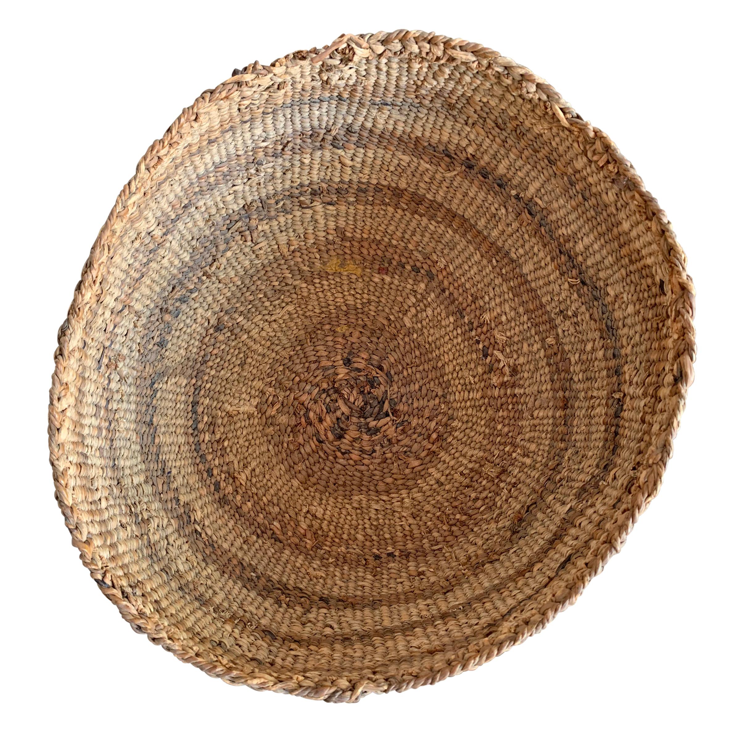 Early 20th Century Pacific NW Native American Basket 1