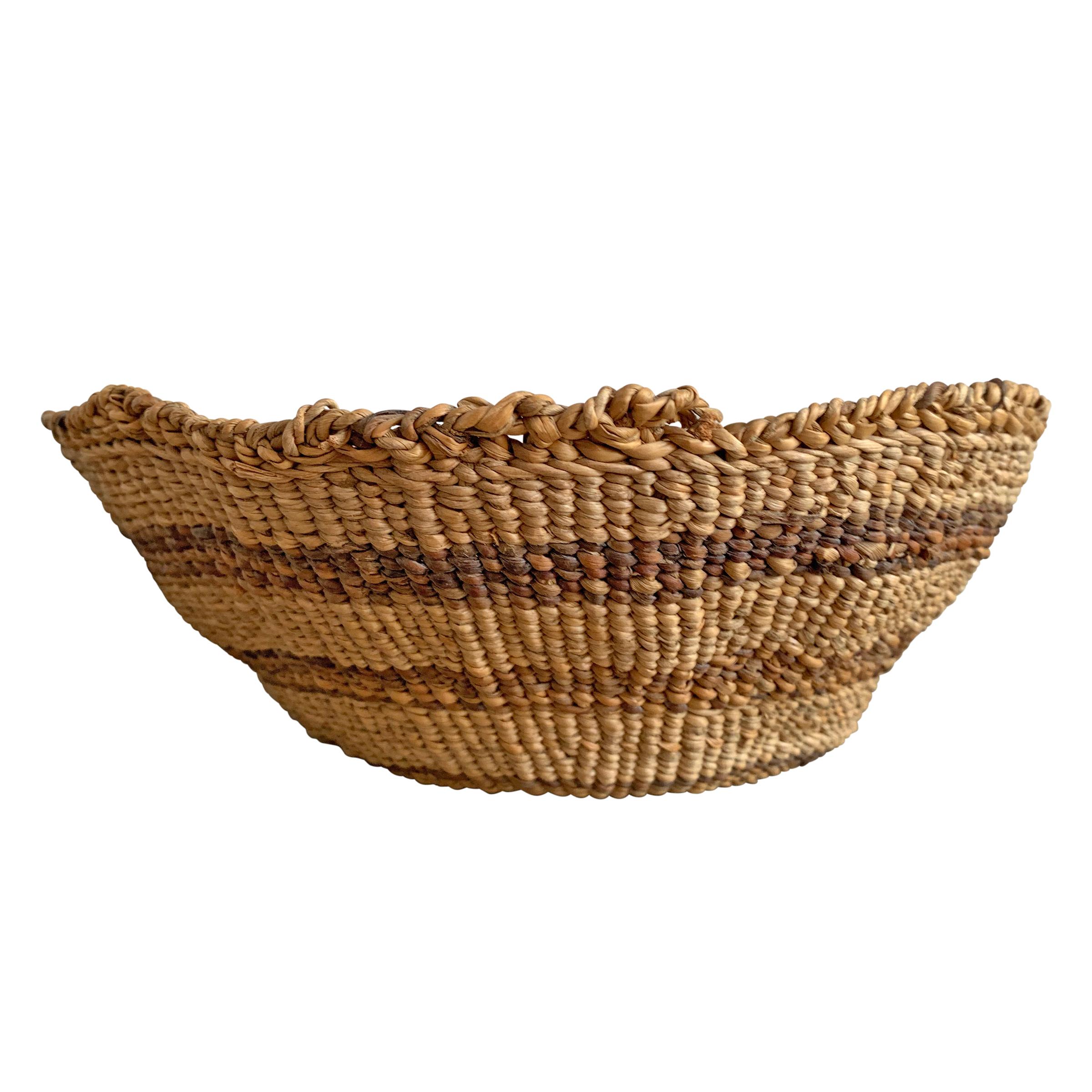 Early 20th Century Pacific NW Native American Basket 3