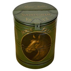 Early 20th Century Paint Decorated Tole Feed Bin