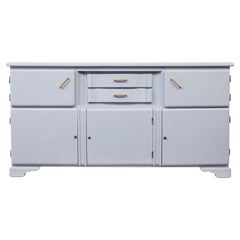Early 20th century painted hand pine sideboard