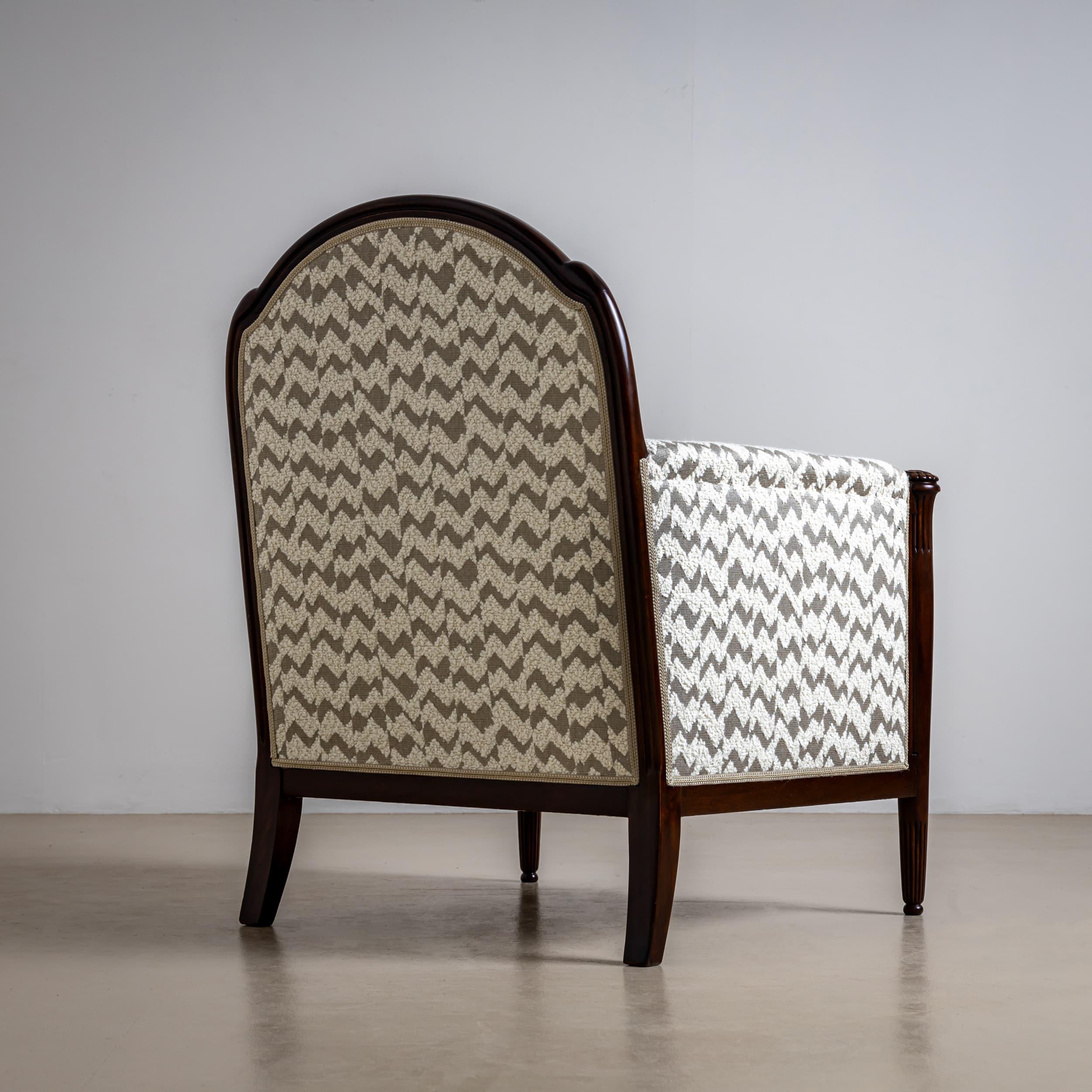 Pareja de sillones Art Decó de principios del siglo XX, Francia en venta 6