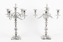 Early 20th Century Pair of Five-Light Candelabra Garrard & Co.