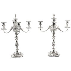 Early 20th Century Pair of Five-Light Candelabra Garrard & Co.