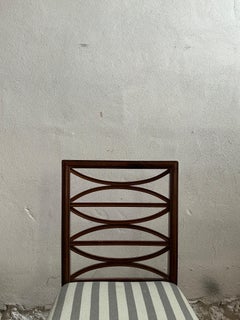 Pareja de sillas Johan Rohde de caoba de principios del siglo XX, ca. 1900