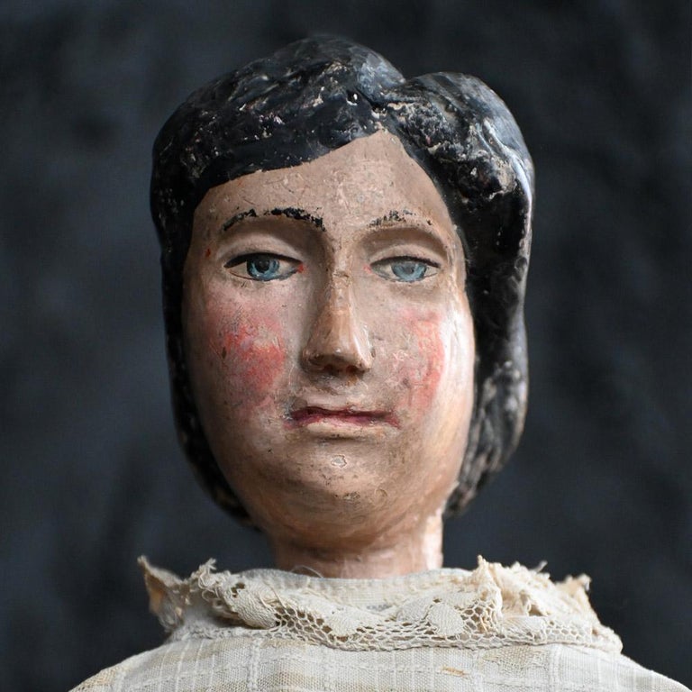 Early 20th Century Pair of Dolls For Sale at 1stDibs