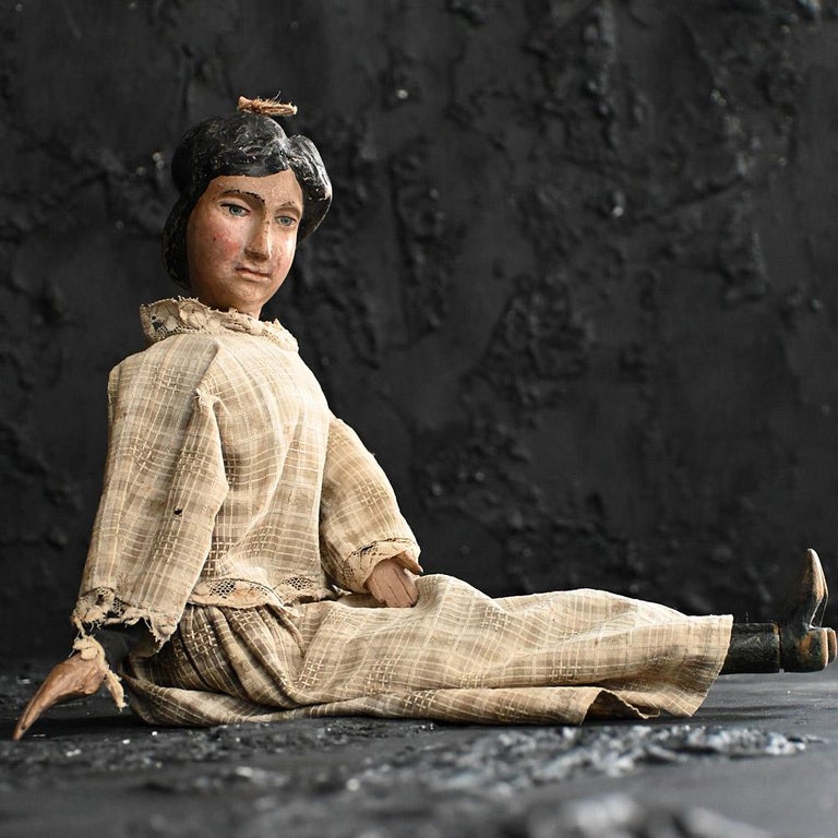 Early 20th Century Pair of Dolls For Sale at 1stDibs