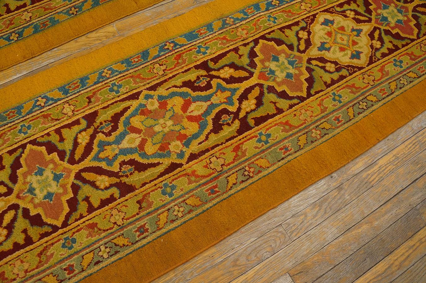 Paar indische Agra-Teppiche des frühen 20. Jahrhunderts ( 2'6