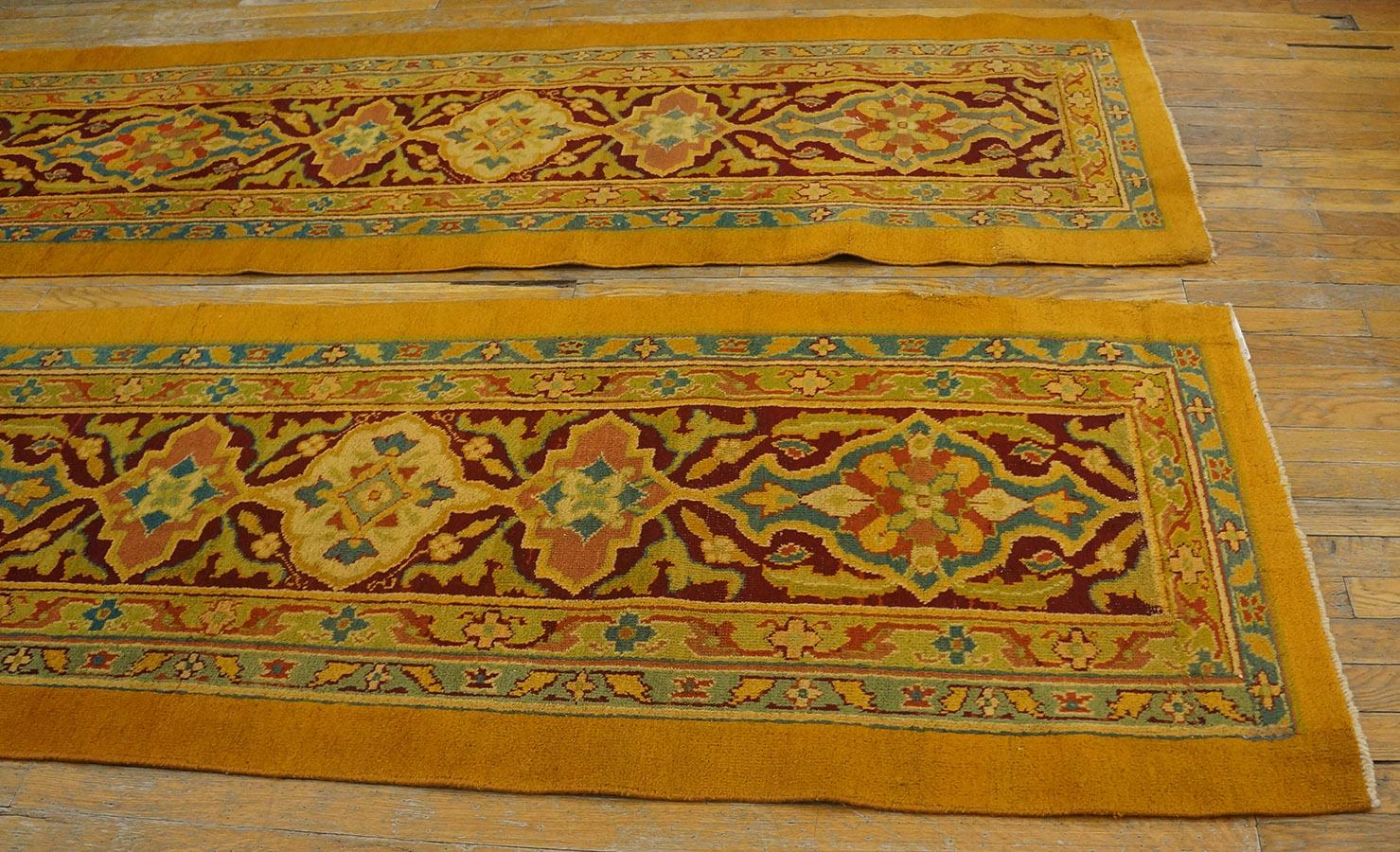 Paar indische Agra-Teppiche des frühen 20. Jahrhunderts ( 2'6