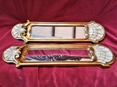 Early 20th Century Pair of Pier Mirrors by Thorvald Strom