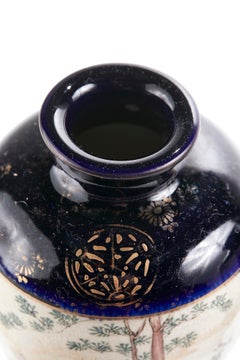 Early 20th Century Pair Of Satsuma Vases