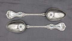 Early 20th Century Pair of Sterling Tablespoons by Gorham