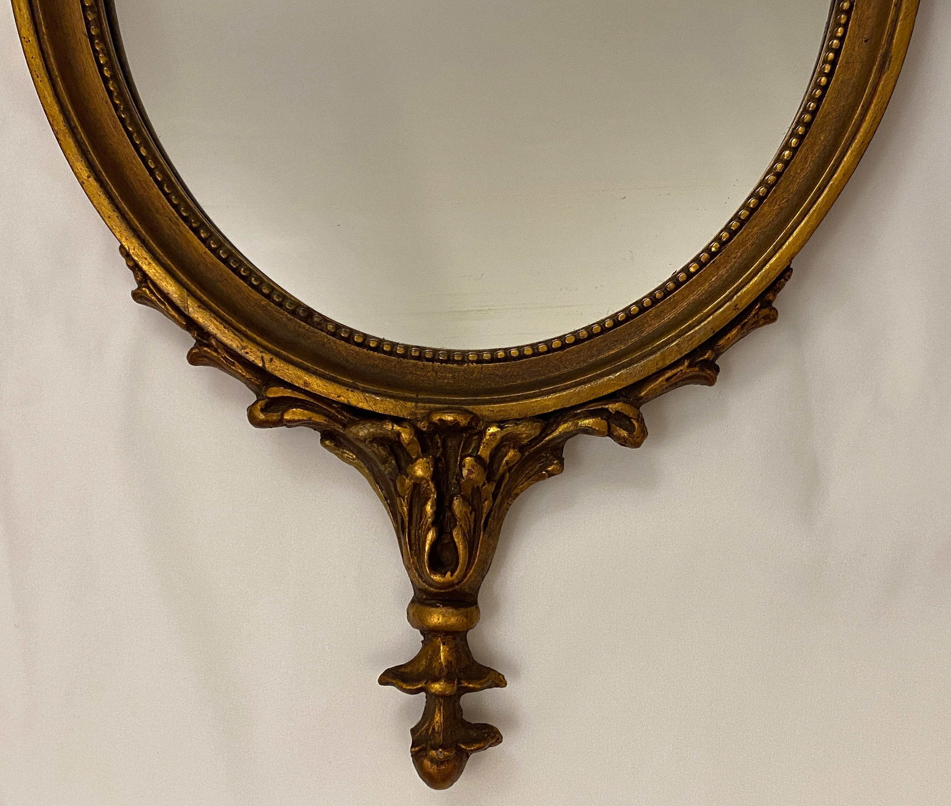 British Early 20th Century Pair of Victorian Style Mirrors For Sale