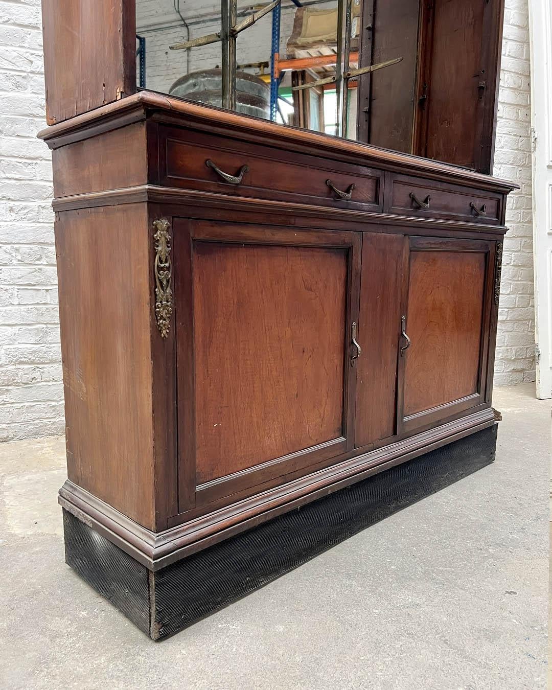 Italian Early 20th Century Palermitan Empire-Style Vitrine / Display Cabinet For Sale