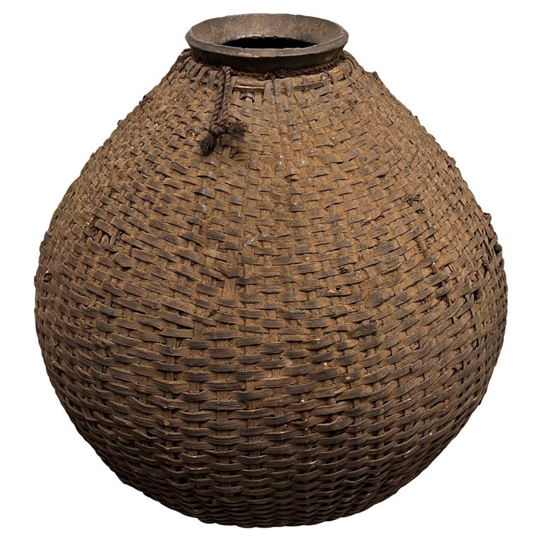 Early 20th Century Palm Wine Vessel For Sale