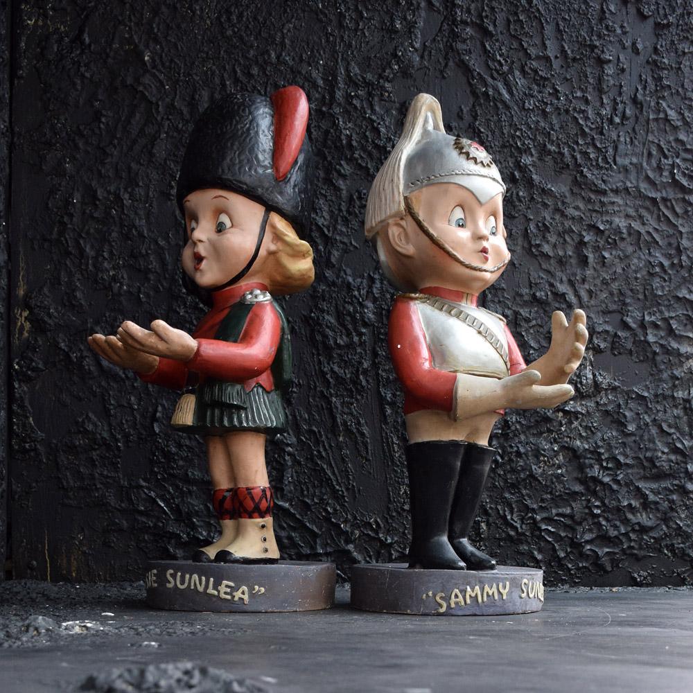 Paint Early 20th Century Papier Mâché Pytram Ltd English Advertising Figures