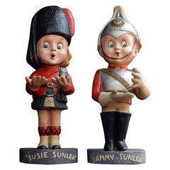 Early 20th Century Papier Mâché Pytram Ltd English Advertising Figures