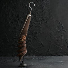 Early 20th century Paris stamped prosthetic arm with hook