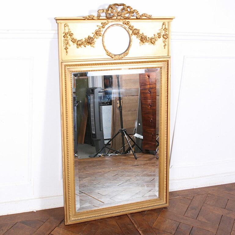 French Early 20th Century, Parisian Trumeau Mirror