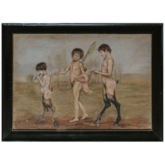 Early 20th Century Pastel on Paper